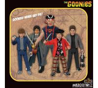 Mezco The Goonies Set 5 Points Figure Set Data Mikey Mouth Chunk Sloth