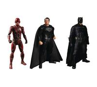 Mezco Toys Justice League Deluxe Steel Figures 1/12 Box Set 15 17 Cm