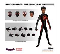Mezco Toyz Miles Morales Spider-Man Across the Spiderverse One:12 Collective