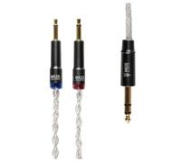 Meze Premium Silver 6.3mm to 3.5mm Headphone Cable 2.5m