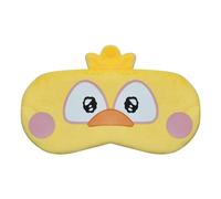 Mezeic Eye Mask for Sleeping, Cartoon Chick Sleep Mask Travel Blockout Sleeping Masks Eye Cover Novelty Cute Animal Eyeshade for Kids Girls Children Adult (Chick)