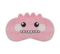 Mezeic Eye Mask for Sleeping, Dinosaur Sleep Mask Travel Blockout Sleeping Masks Eye Cover Novelty Cute Animal Eyeshade for Kids Girls Children Adult (Pink Dinosaur)