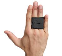 Mezeic Finger Splint Finger Buddy Wraps Reusable Finger Support Sleeves, Adjustable Elastic Trigger Finger Splints Compression Straightening Mallet Finger Brace for Arthritis Pain, Sport Injuries - M