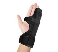 Mezeic Pinky Ring Finger Splint Hand Brace, Boxer Fractures Finger Support for Right & Left Hand, Metacarpal Little Trigger Fingers Immobilizer Straightener for Arthritis, Tendonitis, Pain Relief