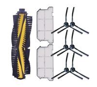 MezHi 1 *Main Brush + 6 * Side Brush + 2 * Hepa Filter Dustproof For V7 V7s V7S Pro Robot Vacuum Cleaner Spare Parts Replacement (Color : B)