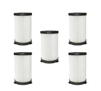 MezHi 3/5 PCS Filter For D600 D601thunder Brush 520 560 Corded Vacuum Cleaner Filter HEPA Element (Color : 5PCS)