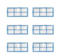 MezHi 6/10 PCS HEPA Filter For R3500 R3500S R550 R650 R700 R750 Not Removable Vacuum Cleaner Accessories Replacement (Color : 6 PCS)