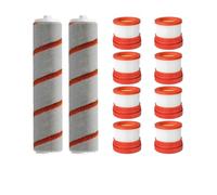 MezHi Compatible For V8 / V9 / V9B / V9D / V9P / V10 / V11 / V12 / V16 Soft Brush Roller Hepa Filter Spare Part Accessories (Color : Set N)