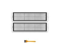 MezHi Fit For D9 / D9 Max / L10 Pro/Trouver LDS Finder Robot Vacuum Roller Side Brush Mop Filter Spare Part Accessories (Color : 2 Filter)
