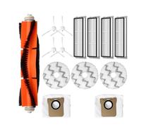 MezHi For Mijia B101CN 3C S10/S10 Pro W10S/W10S PRO Robot Replacement Main Side Brush HEPA Filter Mop Vacuum Spare Part (Color : 004)