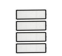MezHi For Robot Vacuum X10 Replacement Spare Parts Accessories Main Side Brush Hepa Filter Mop Cloth Dust Bag (Color : 4 Filter)