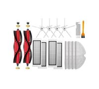 MezHi For S5 Max S6 S6 Maxv Vacuum Cleaner Replacement Kit Roller Brush HEPA Filter Mop Cloth Accessories Spare Parts (Color : Set 5)