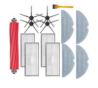 MezHi For S7 S70 S75 S7 Max T7S / T7S Plus Hepa Filter Mop Cloth Main Side Brush Vacuum Cleaner Parts Accessories (Color : Set 6)