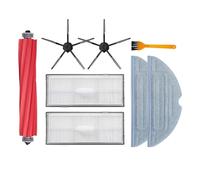 MezHi For S7 S70 S75 S7 Max T7S / T7S Plus Hepa Filter Mop Cloth Main Side Brush Vacuum Cleaner Parts Accessories (Color : Set 2)