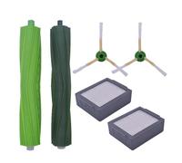 MezHi Hepa Filter Mop Rag For I3, I3+, I4, I6, I6+, I7, I7+, I8, I8+, E5, E6, E7, J7 Robot Vacuum Main Side Brush (Color : C)