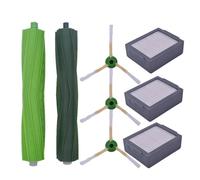 MezHi Hepa Filter Mop Rag For I3, I3+, I4, I6, I6+, I7, I7+, I8, I8+, E5, E6, E7, J7 Robot Vacuum Main Side Brush (Color : D)