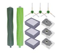 MezHi Hepa Filter Mop Rag For I3, I3+, I4, I6, I6+, I7, I7+, I8, I8+, E5, E6, E7, J7 Robot Vacuum Main Side Brush (Color : 17)