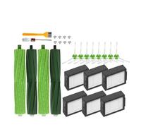 MezHi Hepa Filter Side Brush For I7 I7 I6 I8 I3 Plus E5 E7 E&I Series Main Brush Vacuum Cleaner Replacement Accessories (Color : HXL2218)