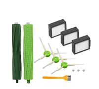 MezHi Hepa Filter Side Brush For I7 I7 I6 I8 I3 Plus E5 E7 E&I Series Main Brush Vacuum Cleaner Replacement Accessories (Color : HXL6117)