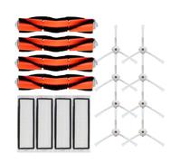 MezHi HEPA Filter + Side Brush + Main Brush For MI Robot Vacuum 2 S50 S51 Vacuum Cleaner Parts Accessories (Color : 2)