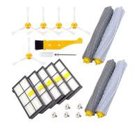 MezHi HEPA Filters Main Side Brushes For 800 900 Series 805 864 871 891 960 961 964 980 Vacuum Cleaner Parts Accessories (Color : 10)