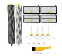 MezHi HEPA Filters Main Side Brushes For 800 900 Series 805 864 871 891 960 961 964 980 Vacuum Cleaner Parts Accessories (Color : 8)
