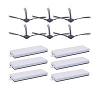 MezHi Main Brush Filter For Side Brush HEPA Mops Kit For Replacement Of Spare Parts For A4 A4s A40 Robotic Vacuum Cleaner (Color : Set 1)