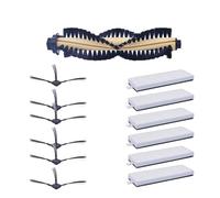 MezHi Main Brush Filter For Side Brush HEPA Mops Kit For Replacement Of Spare Parts For A4 A4s A40 Robotic Vacuum Cleaner (Color : Set for a40)