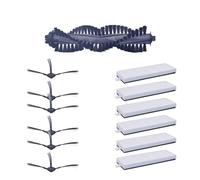 MezHi Main Brush Filter For Side Brush HEPA Mops Kit For Replacement Of Spare Parts For A4 A4s A40 Robotic Vacuum Cleaner (Color : Set for a40s)