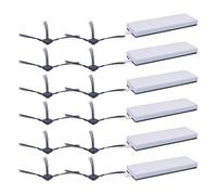 MezHi Main Brush Filter For Side Brush HEPA Mops Kit For Replacement Of Spare Parts For A4 A4s A40 Robotic Vacuum Cleaner (Color : Set 2)