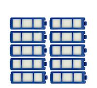MezHi Main Roller Side Brush Cover HEPA Filter Mop Cloth Dust Bags For G40 Hybrid/Hybrid+ Spare Parts Accessories Replacement (Color : 10 Filter)