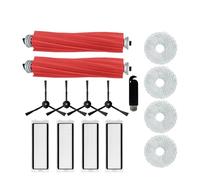 MezHi Main Side Brush HEPA Filter Mop Cloth Dust Bag For Q Revo / P10 A7400RR Replacement Spare Parts Accessories (Color : 006)