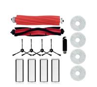 MezHi Main Side Brush HEPA Filter Mop Cloth Dust Bag For Q Revo / P10 A7400RR Replacement Spare Parts Accessories (Color : 008)