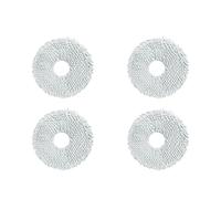 MezHi Main Side Brush HEPA Filter Mop Cloth Dust Bag For Q Revo / P10 A7400RR Replacement Spare Parts Accessories (Color : 4 Mops)