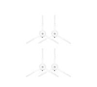 MezHi Main Side Brush Hepa Filter Mop Rag For G10 / For Alpha 3 VXVC25 / MJSTP Robot Vacuum Spare Parts Accessories (Color : 4 Side Brush)