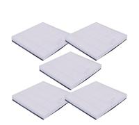 MezHi Robot Vacuum Cleaner HEPA Filter Sponge Filter For V8 V8s X750 X800 X785 V80 Robot Vacuum Cleaner Parts (Color : 5 PCS)