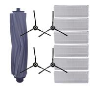 MezHi Roller Brush+Hepa Filter + Side Brush + Main Filter + Mop Cloth For A7 Vacuum Cleaner Spare Parts (Color : E)