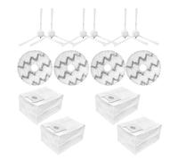 MezHi Side Brush HEPA Filter Mop Dust Bags Replacement For Roidmi EVA SDJ06RM Self-Cleaning Emptying Robot Vacuum Spare Parts (Color : 006)