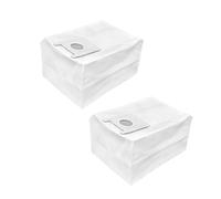 MezHi Side Brush HEPA Filter Mop Dust Bags Replacement For Roidmi EVA SDJ06RM Self-Cleaning Emptying Robot Vacuum Spare Parts (Color : 2 Dust Bags)