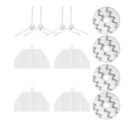 MezHi Side Brush HEPA Filter Mop Dust Bags Replacement For Roidmi EVA SDJ06RM Self-Cleaning Emptying Robot Vacuum Spare Parts (Color : 007)