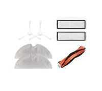 MezHi Side Brush Mop Cloth Detachable Main Brush Cover Filter For D9 Finder RLS3 Cleaner Parts (Color : Pack 1)