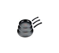 Mezone T-FAL Ultimate Hard Anodized Nonstick 8-Inch, 10.25-Inch and 12-Inch Fry Pan Cookware Set,E765S363