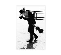 MEZUMI Actor Tom Waits 1 Canvas Poster Bedroom Decor Sports Landscape Office Room Decor Gift Unframe-style 12x18inch(30x45cm)