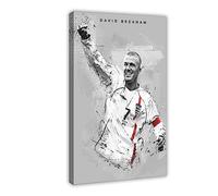 MEZUMI David Beckham Canvas Poster Bedroom Decor Sports Landscape Office Room Decor Gift Frame-style 20x30inch(50x75cm)
