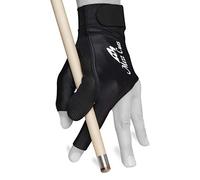 MEZZ Premium Billiard Glove - Fits Either Hand (Small/Medium, Black)