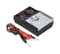 MF-110A Analog Multimeter DC AC Voltage Current Resistance Meter 1000V 250mA Electrical Testing Equipment with Test Pens for for Electronics Engineering
