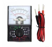 MF-110A Analog Multimeter, Voltage Tester With Non-Contact Voltage Function, Measures AC/DC Voltage, Resistance, For Electrical Teaching Radio Experiments