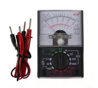MF-110A Multimeter Tester, Analog AC/DC Voltmeter Ammeter with Mechanical Strength for Radio Experiments and Electrical Teaching