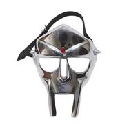 MF Doom Gladiator Face Mask Fantasy Party Costume Roman Gladiators Arena Maximus Helmet mf doom Movie viking Prop |Gladiator Mask