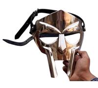 MF Doom Gladiator Mask, Mad-villain, 18g Mild Steel, Medieval Face mask Gift Item